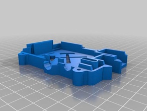 schl gel eisen raspberry pi cas ordinateur la framboise schlaegel 3d print model - Mito3D