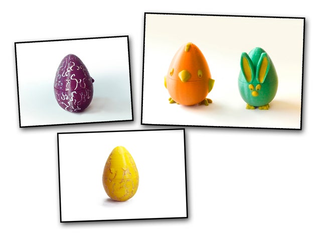los huevos de pascua juguetes y accesorios juego bunny la easterbunny easteregg el huevo 3D print model - Mito3D