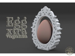 -yumurta-fincan baskı v yumurta-xtravaganza ev 3d yazıcı barok kahvaltı yaratılış kap Paskalya yumurtası yumurta tutucu ultimaker 3d print model - Mito3D