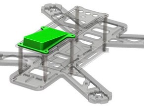 qav250 mobius runcam hd mount açılı r c araçlar 3d print model - Mito3D