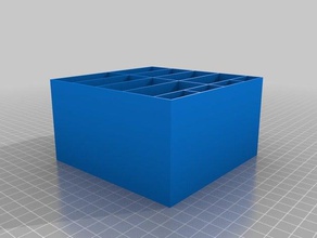 drawers pocket tactics tool holders & boxes customized 3d print model - Mito3D