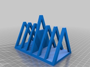 toast letter rack tray kitchen dining 3d print model - Mito3D
