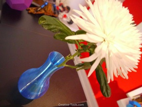 las flores del jarrón los contenedores contenedor de la flor capa boquilla mascota pett t-glase taulman 3d espesor capas transparente vas florero 3d print model - Mito3D