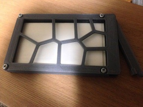caja de la tarjeta plana oficina visita negocios titular 3d print model - Mito3D