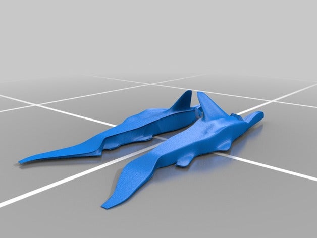 goblin shark Tiere Hai 3D print model - Mito3D