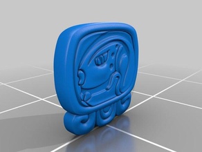 eb Maya-Glyphe Schilder & logos blender Glyphe Maya 3d print model - Mito3D