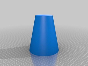 my customized cone 2 3d print model - Mito3D
