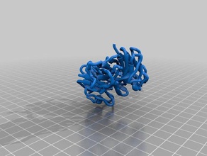 t cell receptor biologia imunologia proteína 3d print model - Mito3D