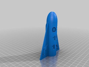 ilgi alanlarım wing Uçak Bileti delta 3d baskı 3d print model - Mito3D