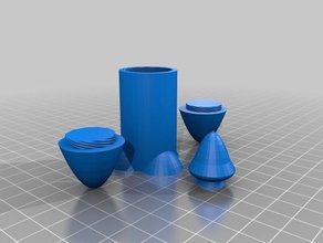 bell rocket booster v2 A impressão 3d 3d print model - Mito3D