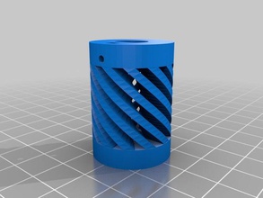 mi personalizados paramétrico de acoplamiento flexible 1 3 d la impresora partes 3d print model - Mito3D