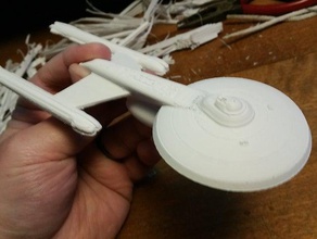 starship columbia vehicles space spaceship star trek 3d print model - Mito3D