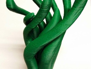 planta de fronde alienígena algas tentáculo esculturas alien gumby medusa 3d print model - Mito3D