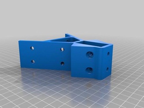2040 kossel corner 3d printer parts delta hackerspacesg 3d print model - Mito3D