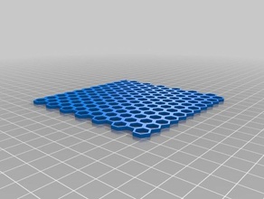 malla hexagonal 2 jugar 3d print model - Mito3D