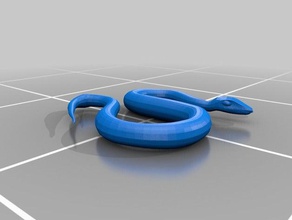 snake science project scans & replicas 3d print model - Mito3D