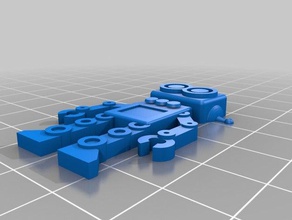 shorter keychains customized 3d print model - Mito3D