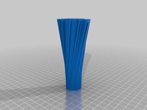 vase-x1 sculptures turbo-vase vase 3d print model - Mito3D