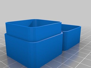 mini kiste containers customized 3d print model - Mito3D