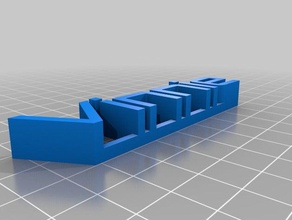 meine angepasste 3d-Typenschild vinnie Skulpturen kundengebundene 3d print model - Mito3D