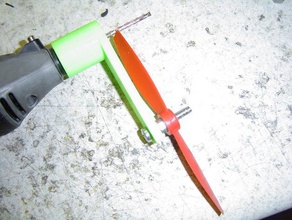 bullnose prop cortador dremel as ferramentas 5x45 blackout mini h quad hélice zmr250 3d print model - Mito3D