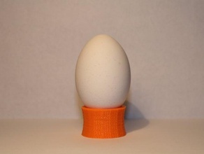 egg throne art tools awesome cool easel easter eggs holder quick print simple stand 3d print model - Mito3D