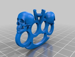 kanlı knuckles sanat 3d print model - Mito3D