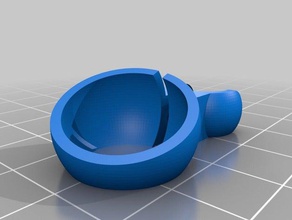 mi personalizados doble articulado de la articulación rótula montaje del ventilador cierre giro base Impresora 3d accesorios personalizado 3d print model - Mito3D