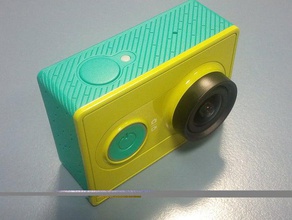 xiaomi yi aksiyon kamerası modeli spor ve açık hava actioncam 3d print model - Mito3D