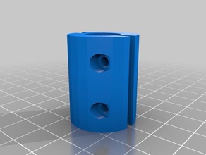 coupler 5mm 12mm parts customized 3d print model - Mito3D