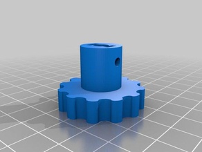 my customized knob 3d printers 3d print model - Mito3D