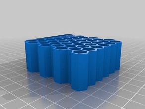 8x6 12 honeycomb generator biology customized 3d print model - Mito3D