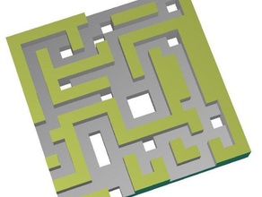 erstellen Sie Ihre eigenen labyrinth Spiele 3d-slash Bildung Kinder 3d print model - Mito3D