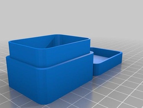 4x3x2 containers customized 3d print model - Mito3D