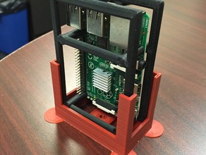 rpi case tripod mount gadgets adapter pi raspberry 3d print model - Mito3D