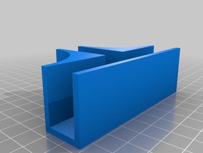 Modul pour assemblage meuble Haushalt montieren Schrank modul - Planken 3d print model - Mito3D