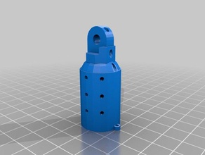 abe middle socket & tip custom partial finger replacement parts customized 3d print model - Mito3D
