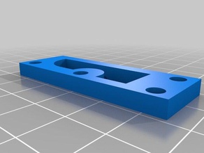 endstop x 3d printer parts fdc prusa i3 x-axe 3d print model - Mito3D