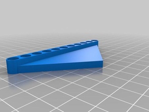 copie lego mindstorms ev3 faisceau de brique basé sur le 11 rouge trou L'impression 3d 3d print model - Mito3D