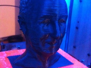 walt disneys cabeza personas el busto escultura 3d art scan 3d print model - Mito3D