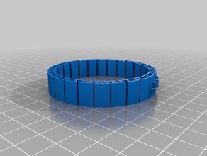 pulsera javier las pulseras personalizado 3d print model - Mito3D