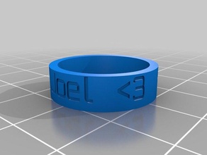 joel hector anéis personalizado 3d print model - Mito3D