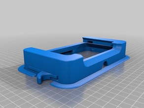 ttvr nexus 5 cradle mobile phone google cardboard open dive virtual reality 3d print model - Mito3D