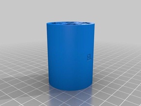 printerspoolbearing 4 6 partes personalizado rodamiento 3d print model - Mito3D