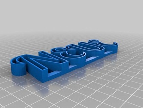 neue fonte de impressão esculturas personalizado 3d print model - Mito3D