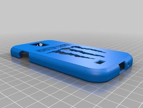 monster caso telefone celular 3d print model - Mito3D