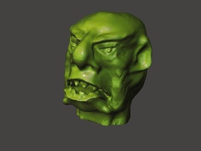 2 troll modelleri dddbot oyun baş hobbit insan kolo33 model canavar warhammer 3d print model - Mito3D