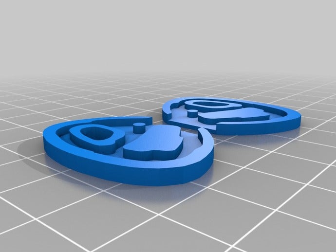 coches mazda caso de la clave reemplazo partes dxf inkscape 3D print model - Mito3D
