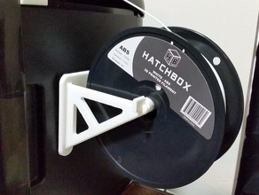 spool holder - perpendicular orientation 3d printer accessories 3d print model - Mito3D