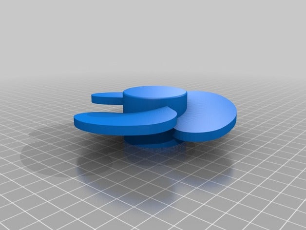 propeller mechanical toys 3D print model - Mito3D